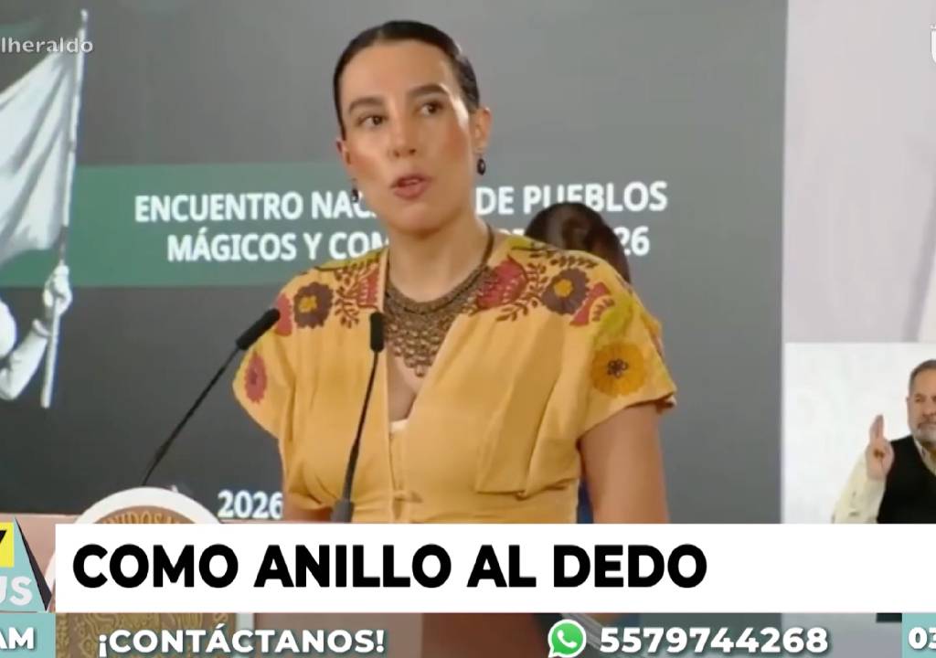 Secretaria de Turismo, Josefina Rodríguez, queda expuesta por lujoso anillo con valor de casi 1 mdp