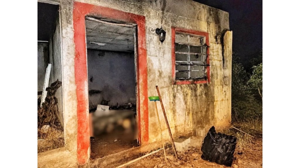 Abuelita muere CALCINADA en Tahmek; encontraron su cuerpo dentro de su casa incendiada