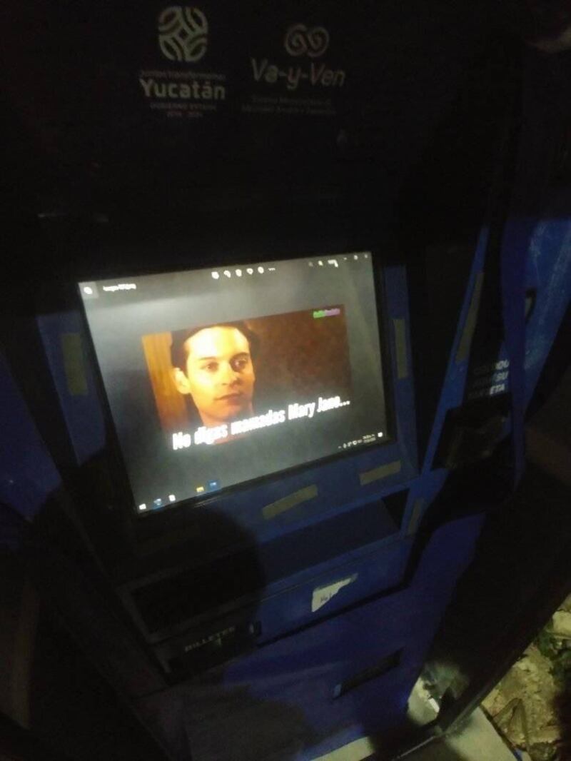 Máquina del Va y Ven es VANDALIZAD (FOTO)