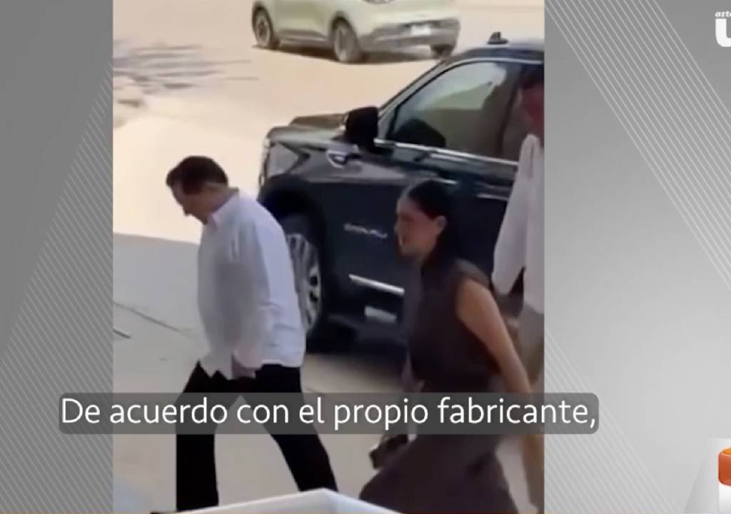 ¿Donde quedó la austeridad, gobernador? Joaquín Díaz Mena se traslada en camionetas DE LUJO con dirigente de Morena