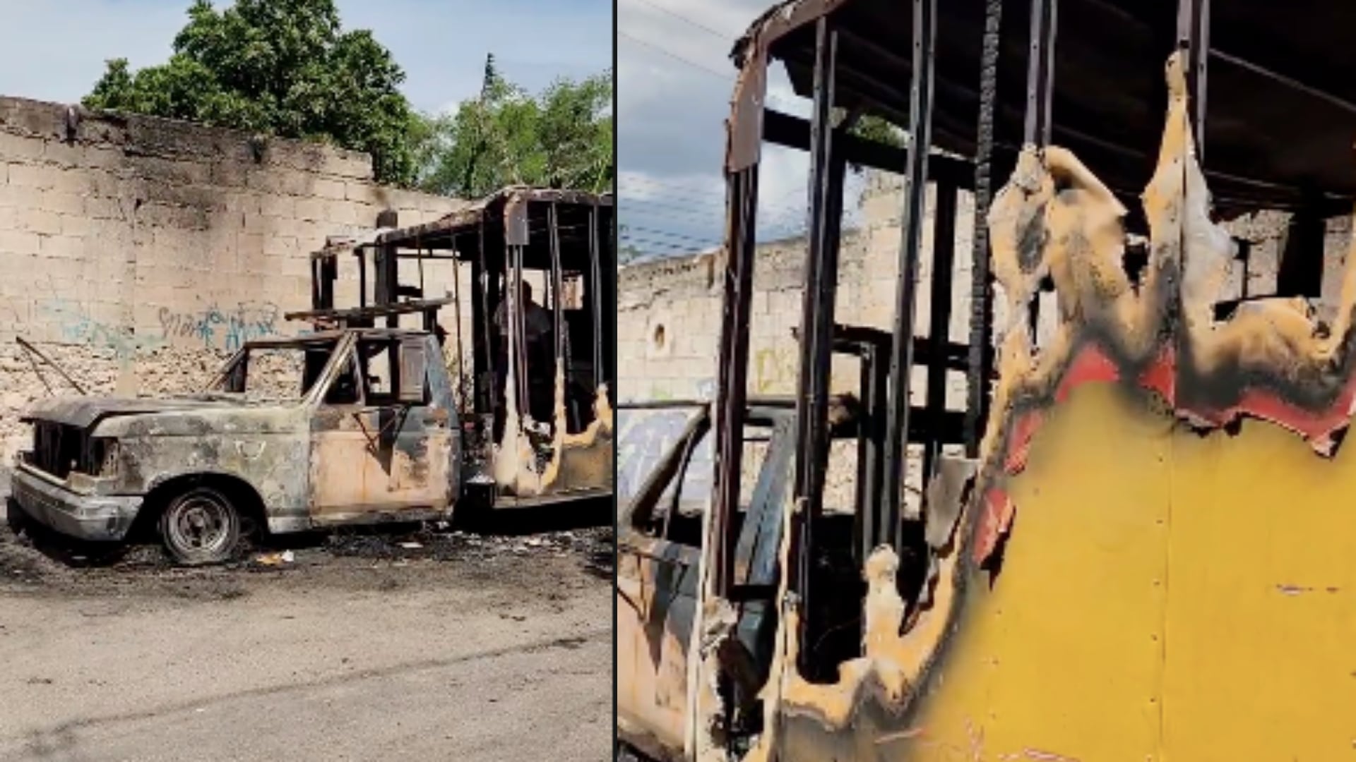 Fuerte INCENDIO arrasa con camioneta en la colonia Xoclán y alerta a la policía; ¿HayHERIDOS?