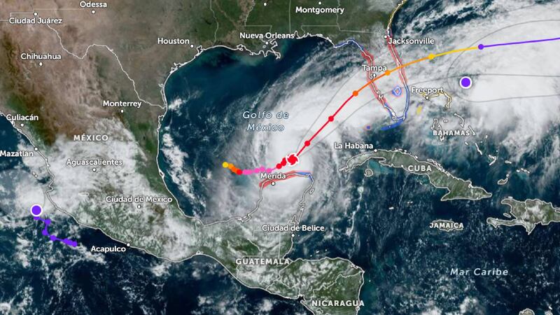 VIDEO_ Astronauta de la NASA comparte como se ve el Huracán Milton de categoría 4 desde el ESPACIO