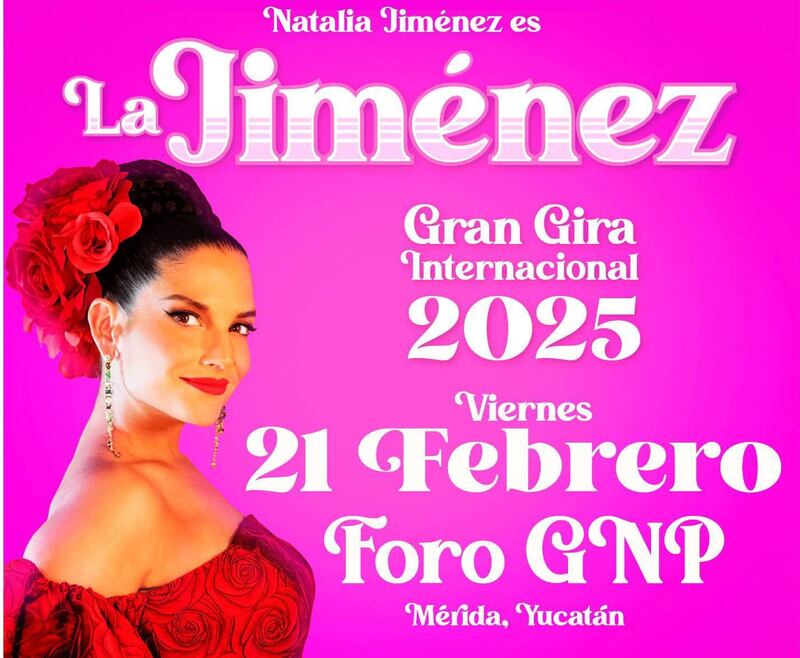 natalia jimenez en merida 2025.