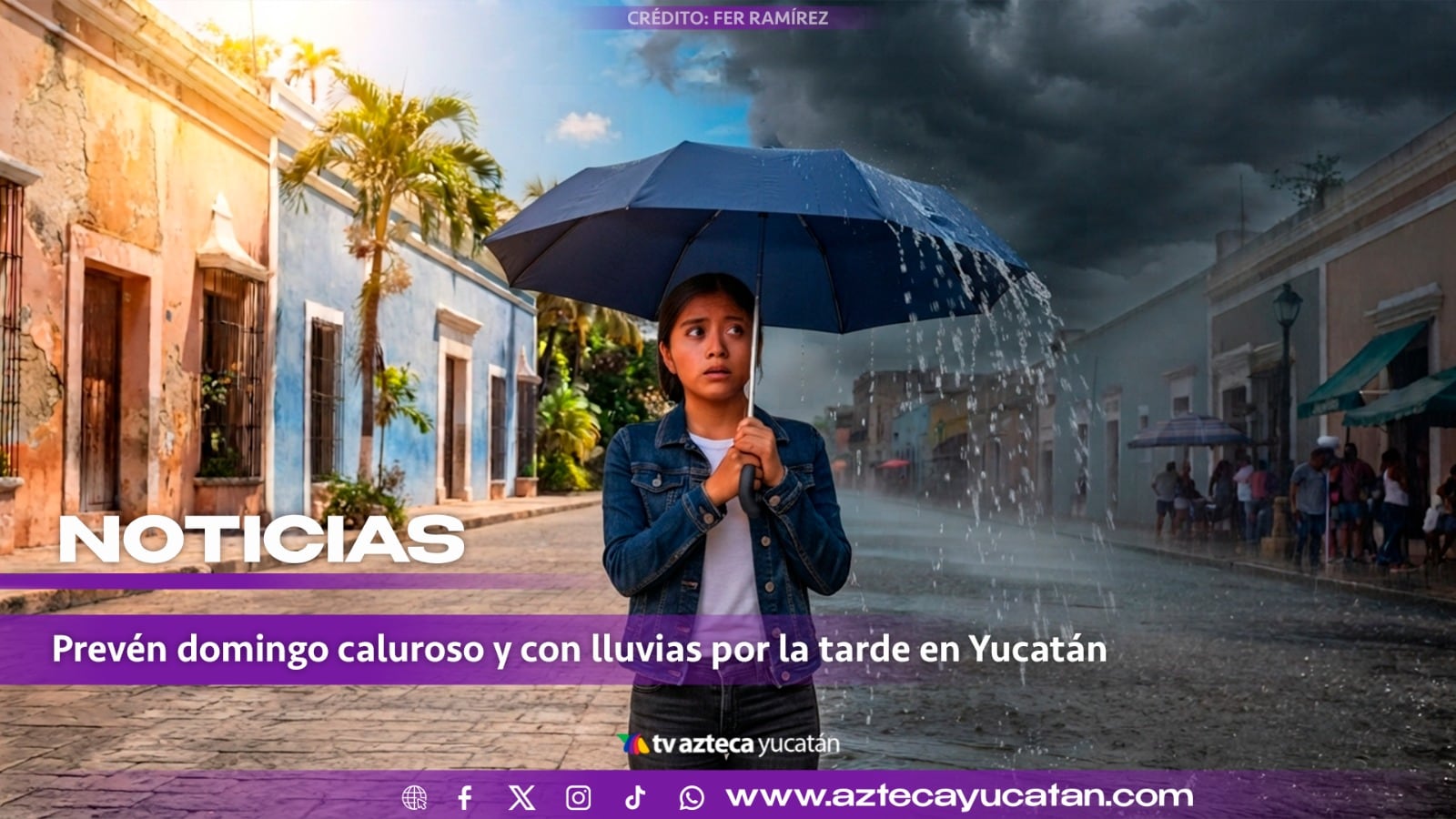 Domingo será caluroso en Yucatán; esto dice el pronóstico del clima para HOY domingo 6 de septiembre