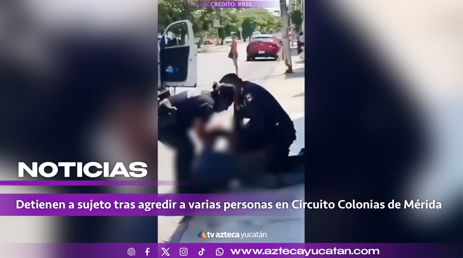 Agredió a TRES MUJERES en Circuito Colonias y termina detenido; así ocurrió todo