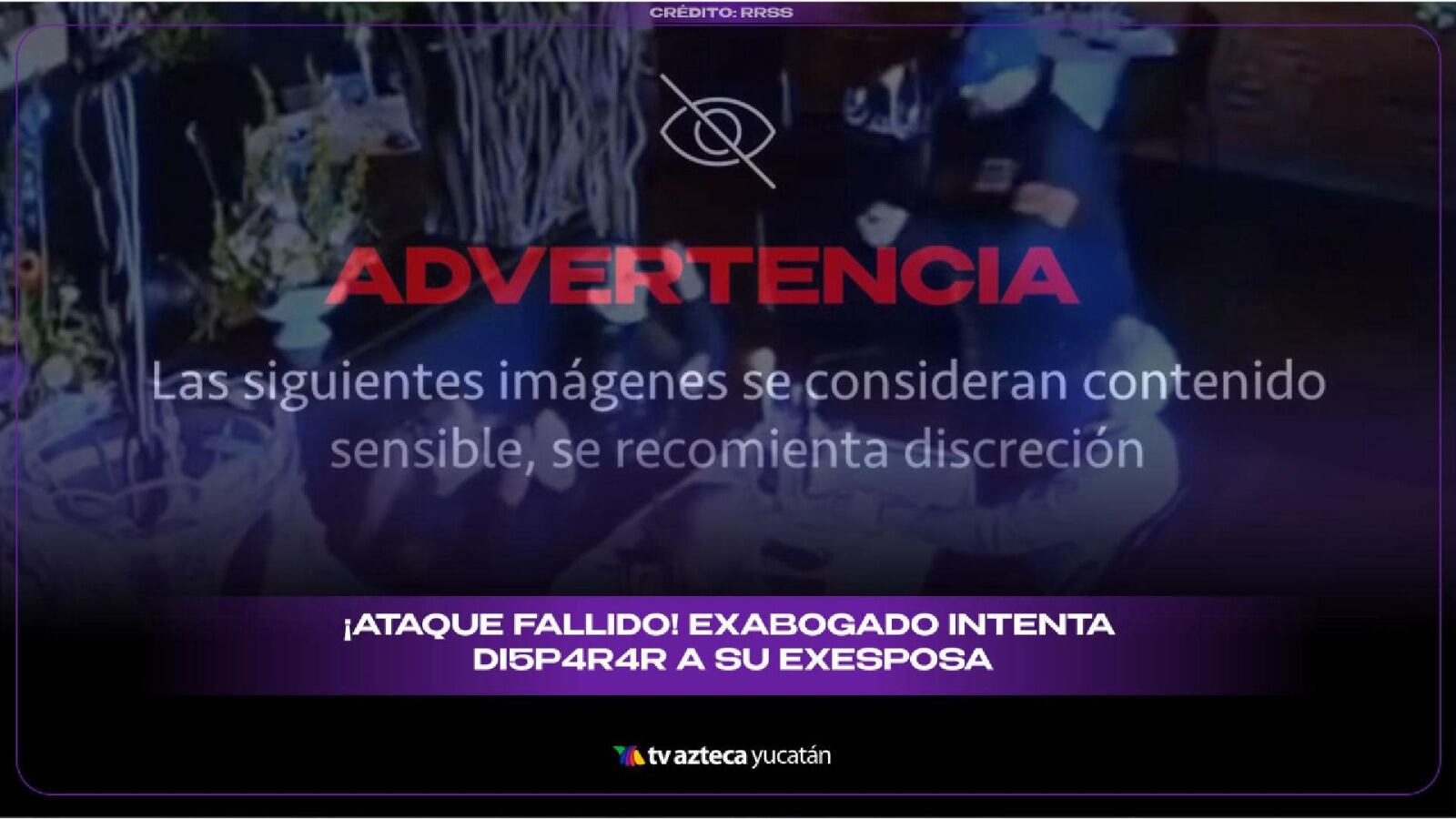 Exabogado intenta AS3S1NAR a su esposa dentro de famoso restaurante y olvida quitar el seguro antes de deton4rla