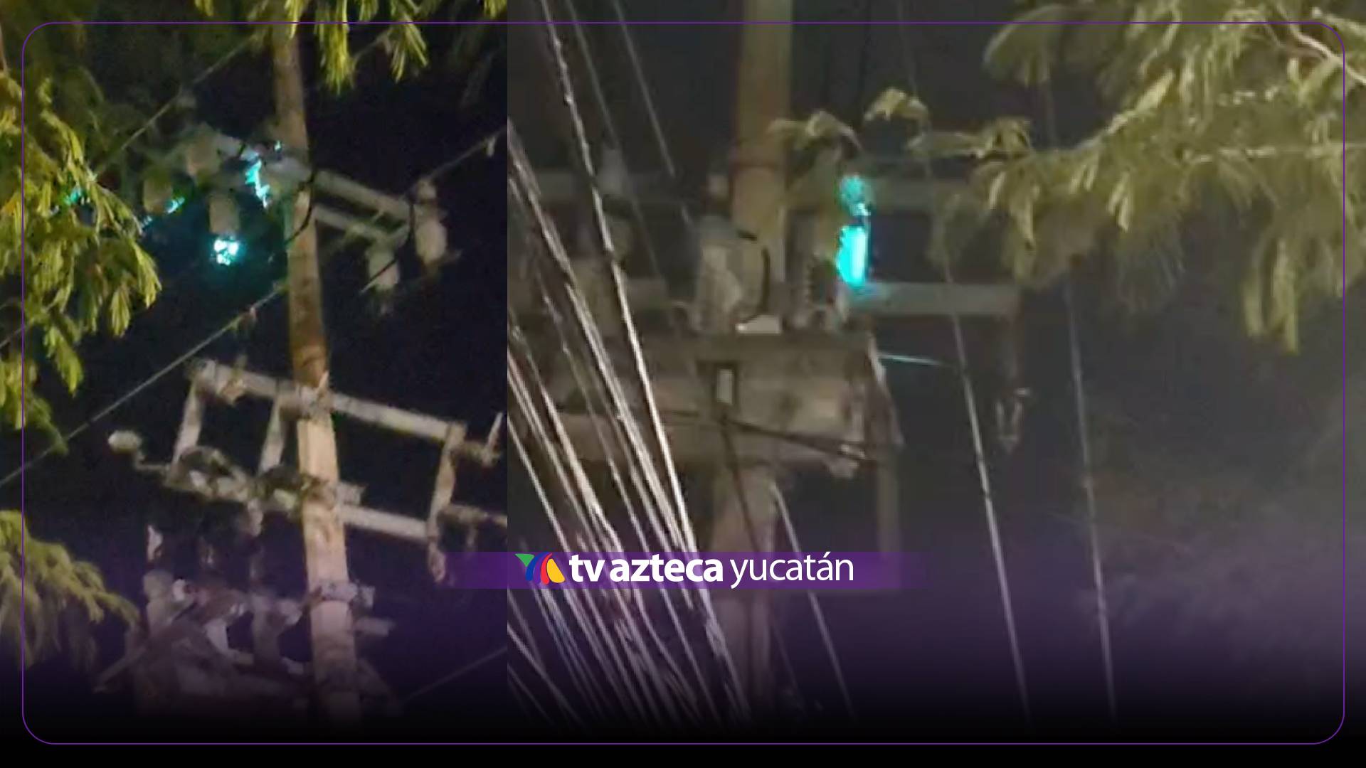 ÚLTIMA HORA: Reportan APAGÓN en zona Norte de Mérida tras PELIGROSA EXPLOSIÓN de transformador (+VIDEO)