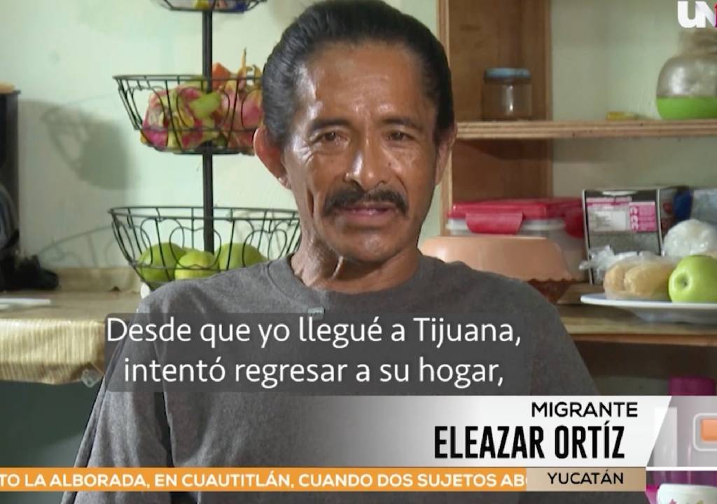 VIDEO: Yucateco pasó 25 años viviendo en un basurero de Tijuana esperando volver con su familia; esta es su historia