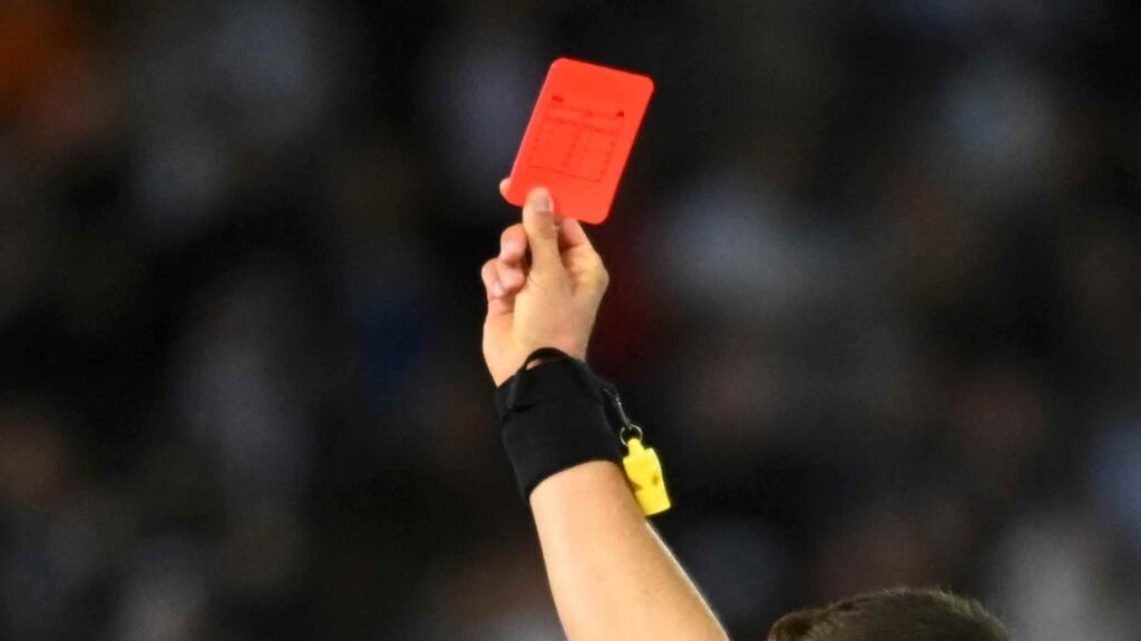 Esta fue la PRIMERA tarjeta roja de la Copa Mundial de la FIFA 2026™ en el partido México vs Sudáfrica