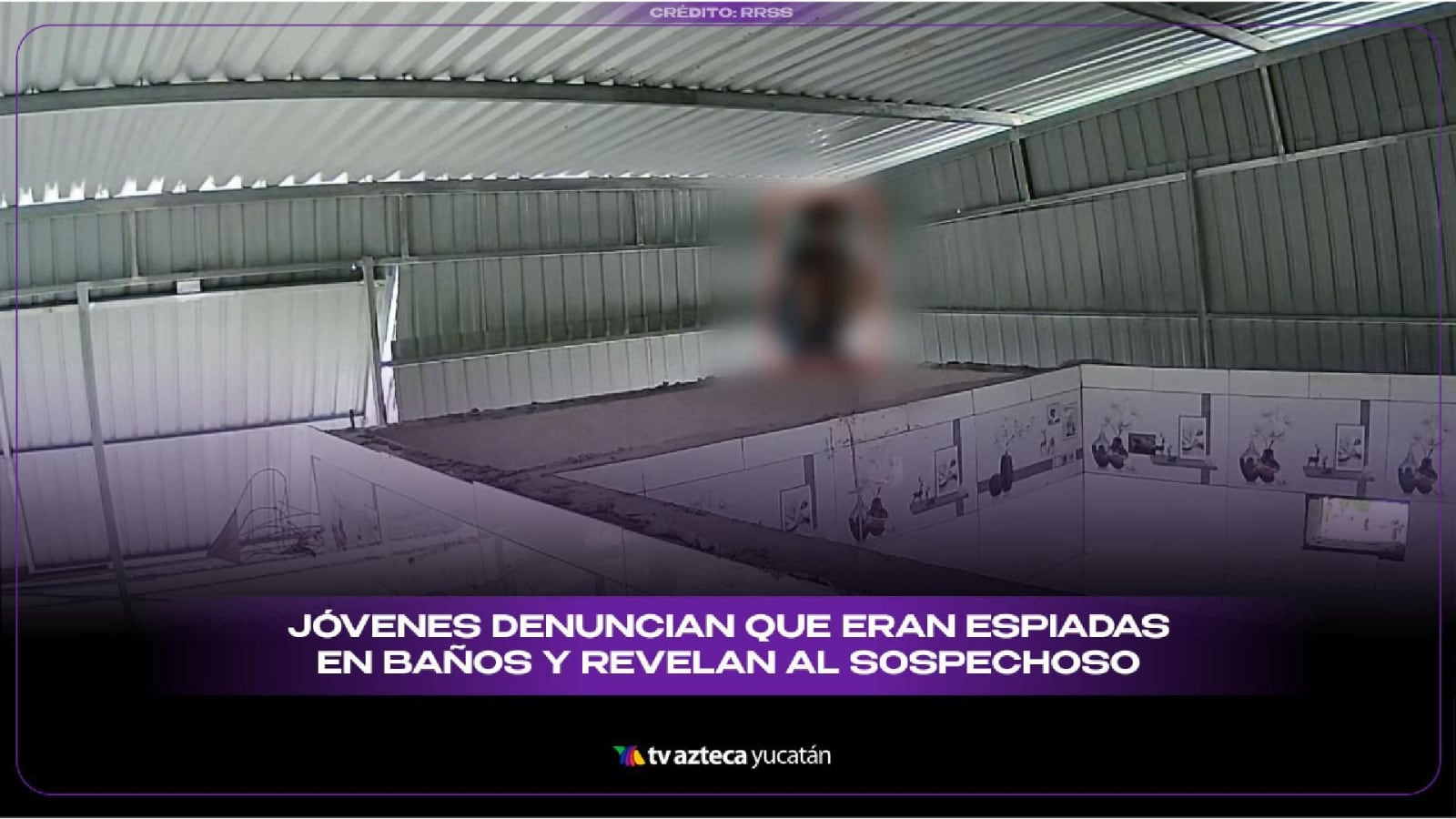 ¡Indignante! Jóvenes denuncian que eran ESPIADAS en baños y cámaras captan al sospechoso (+VIDEO)