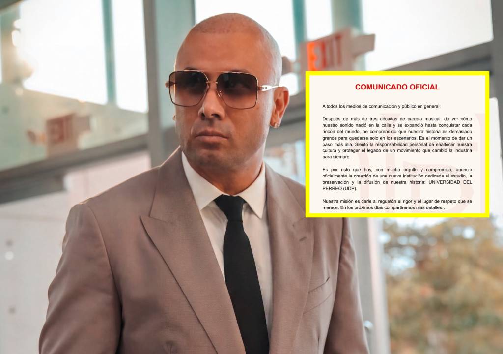 Wisin anuncia la creación de la Universidad del Perreo.