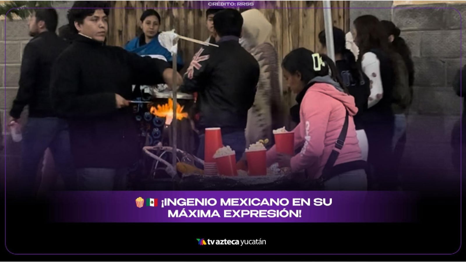 ¿Palomitas callejeras? Ingenio MEXICANO que supera a la IA; pareja convierte la carriola de su bebé en una fuente de ingresos
