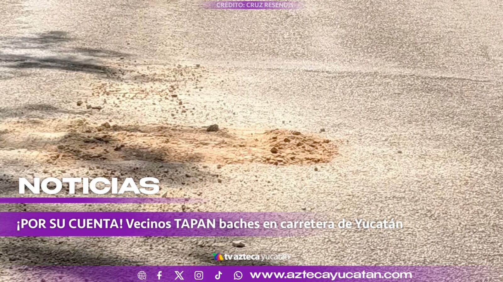 Ante la INDIFERENCIA del gobierno, vecinos de la colonia Yucatán REPARAN BACHES del tramo Nuevo Tesoco
