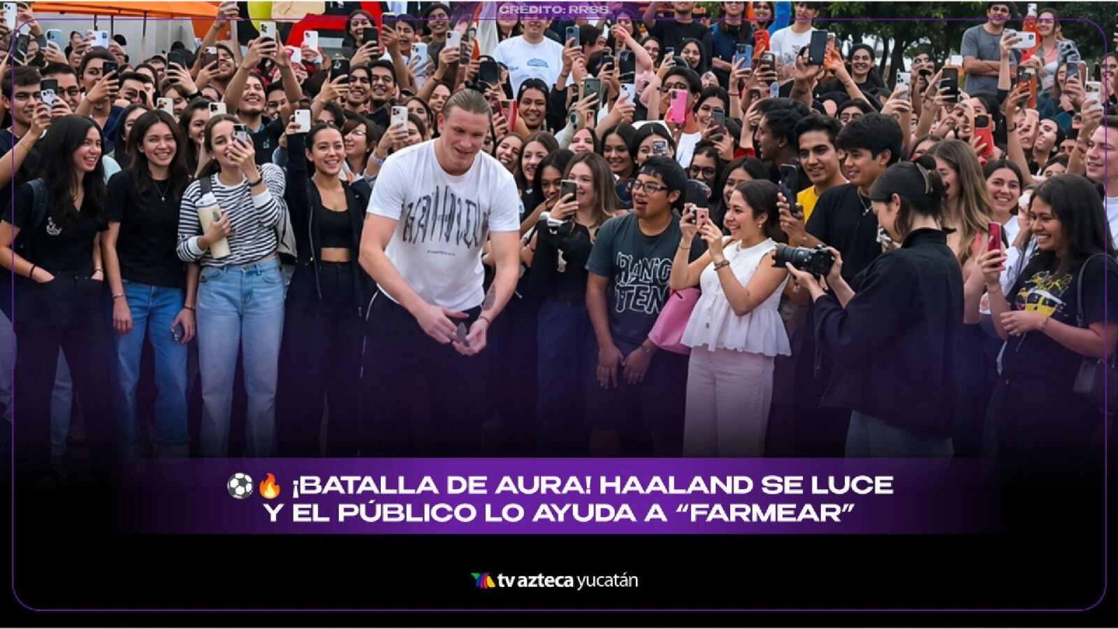 Haaland protagoniza batalla de AURA y público lo ayuda a farmear; esto fue lo que lo hizo GANAR
