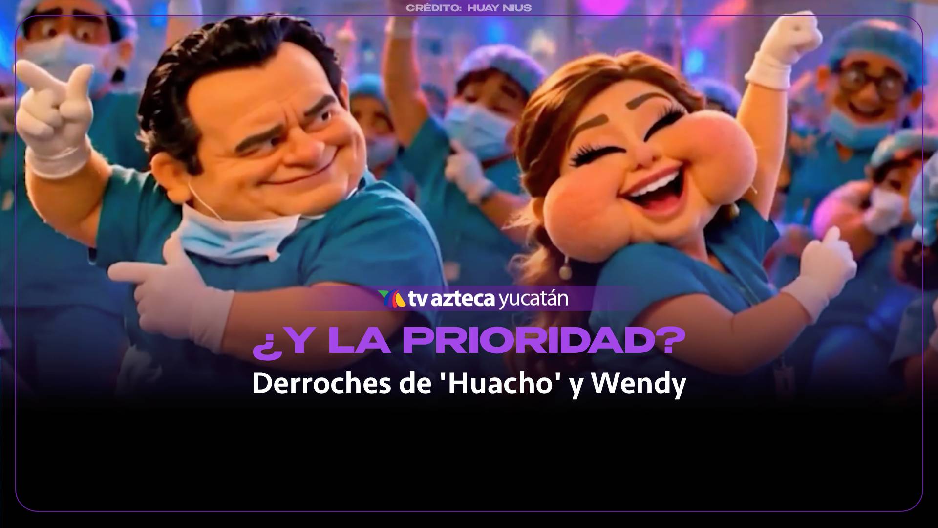 ¿Dónde están sus prioridades, gobernador? ‘Huacho’ Díaz Mena y Wendy Méndez prefieren gastar millones en ‘barritas’ que en problemáticas de Yucatán