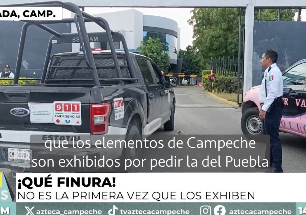 ¡Querían para sus ‘chescos’! Exhiben a policías de Campeche por pedir mochada a automovilista