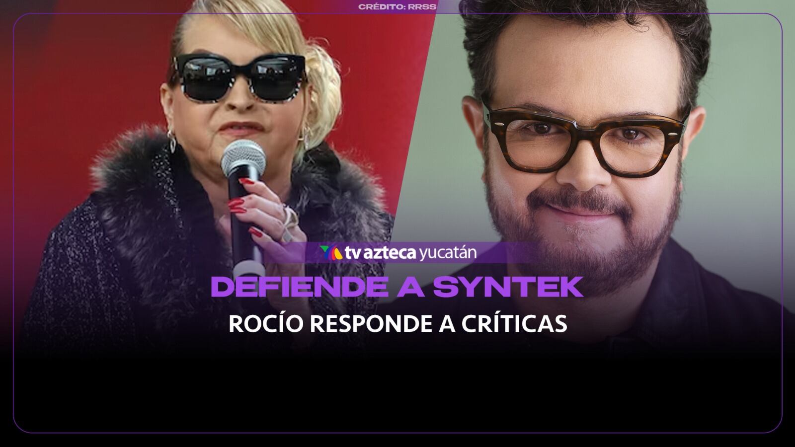 ¡Basta al hate! Así reacciona Rocío Banquells a las críticas que recibe Aleks Syntek tras polémica