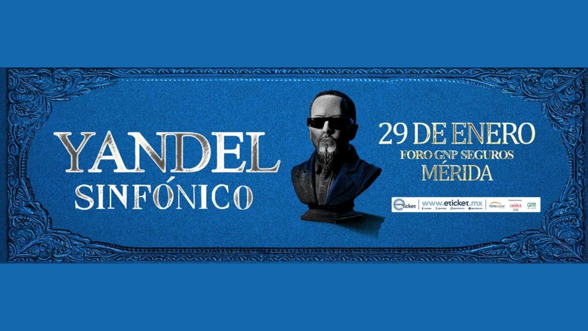 Yandel Sinfónico en Mérida