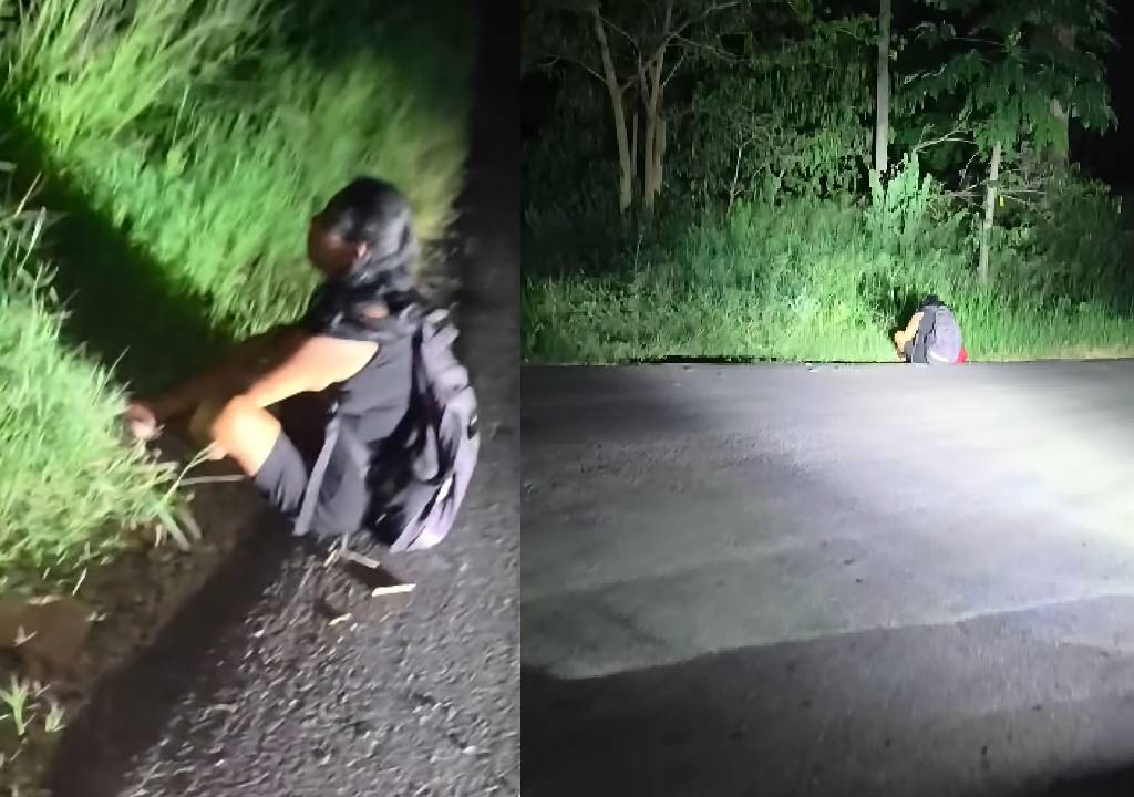 ¡Urgente! Mujer es hallada DESCONCERTADA en plena carretera de Yucatán; ¿Quién es?