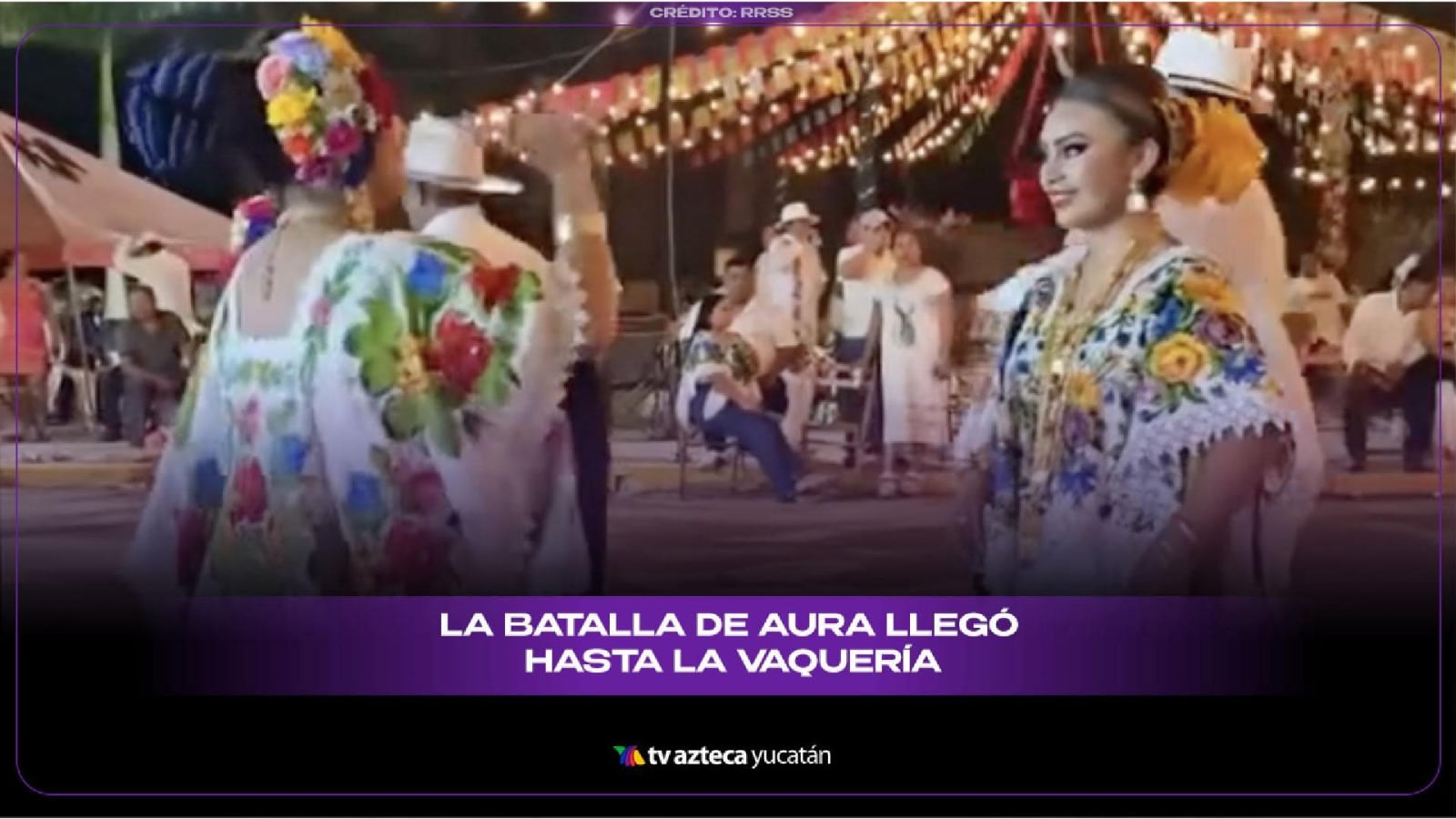 Yucatecas se ENFRENTAN durante batalla de AURA para ‘FARMEAR’ en medio de vaquería