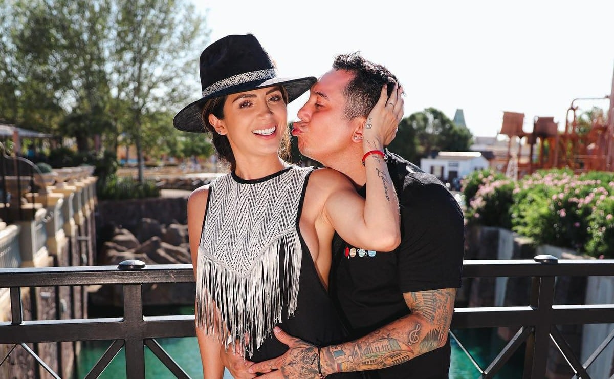 Kimberly Flores y Edwin Luna